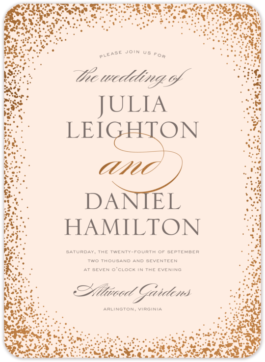 Confetti Sparkle Invitation - Bar Soap (620x837), Png Download