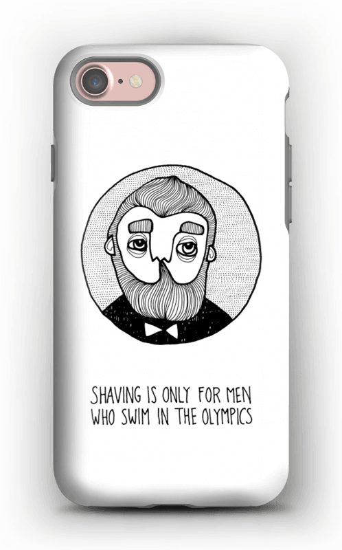 Shaving Is Only Case Iphone 7 Tough - Mobile Phone Case (498x800), Png Download