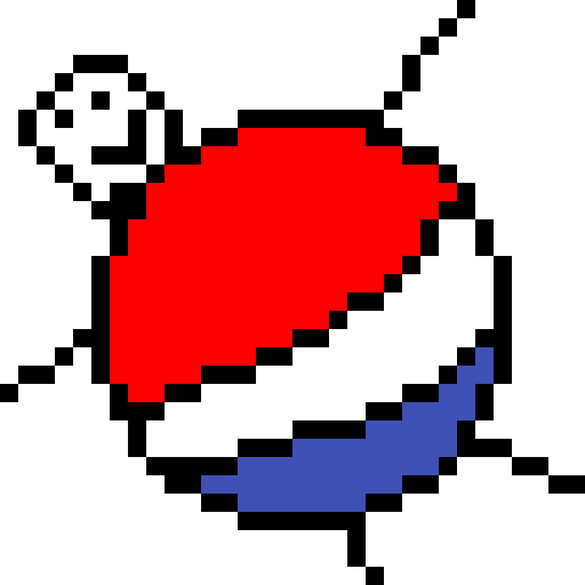 Pepsi Man - Pixel Art Planet Png (1184x1184), Png Download
