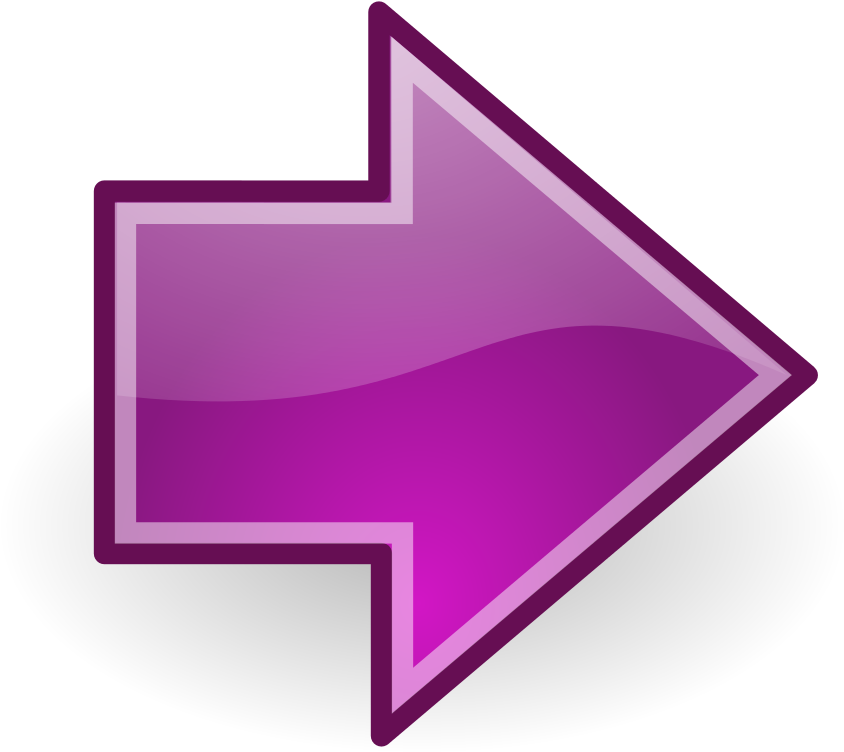 Go Next Purple - Blue Next Arrow (1024x1024), Png Download