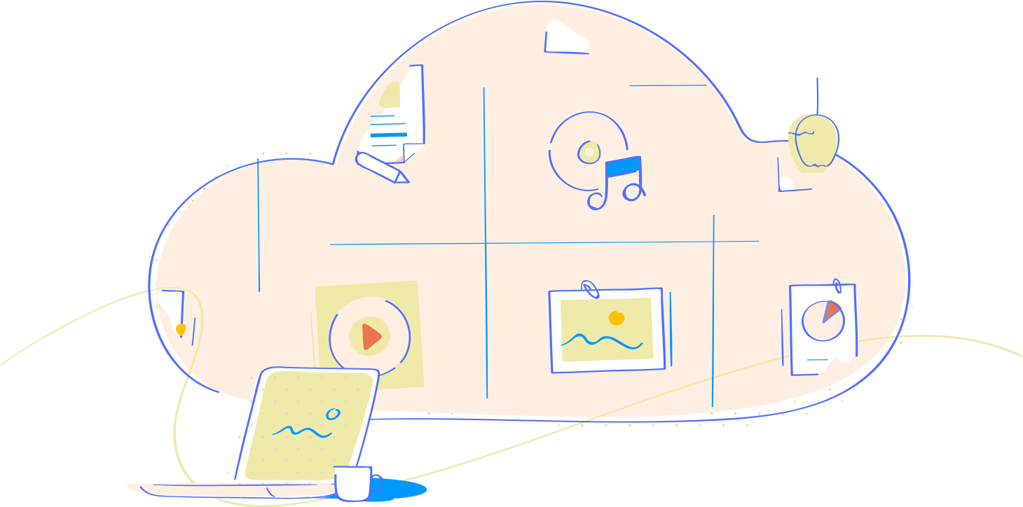 Faça Mais Com O Zoho Docs (1600x800), Png Download