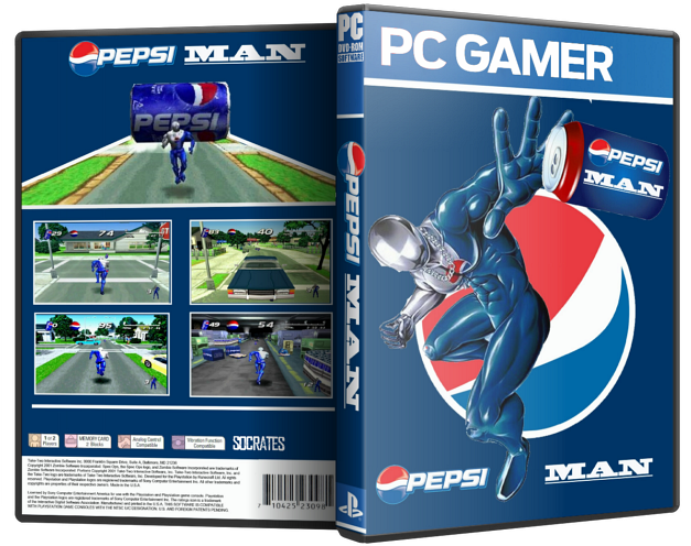 Nostalji Sevenler Için Hazırladım - Pepsi Man (700x525), Png Download