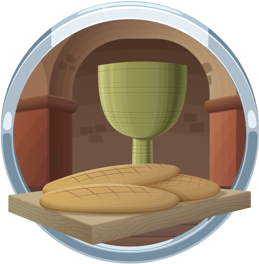 Empty Tomb Clipart Story - Bible App For Kids Goodbye Meal (625x625), Png Download