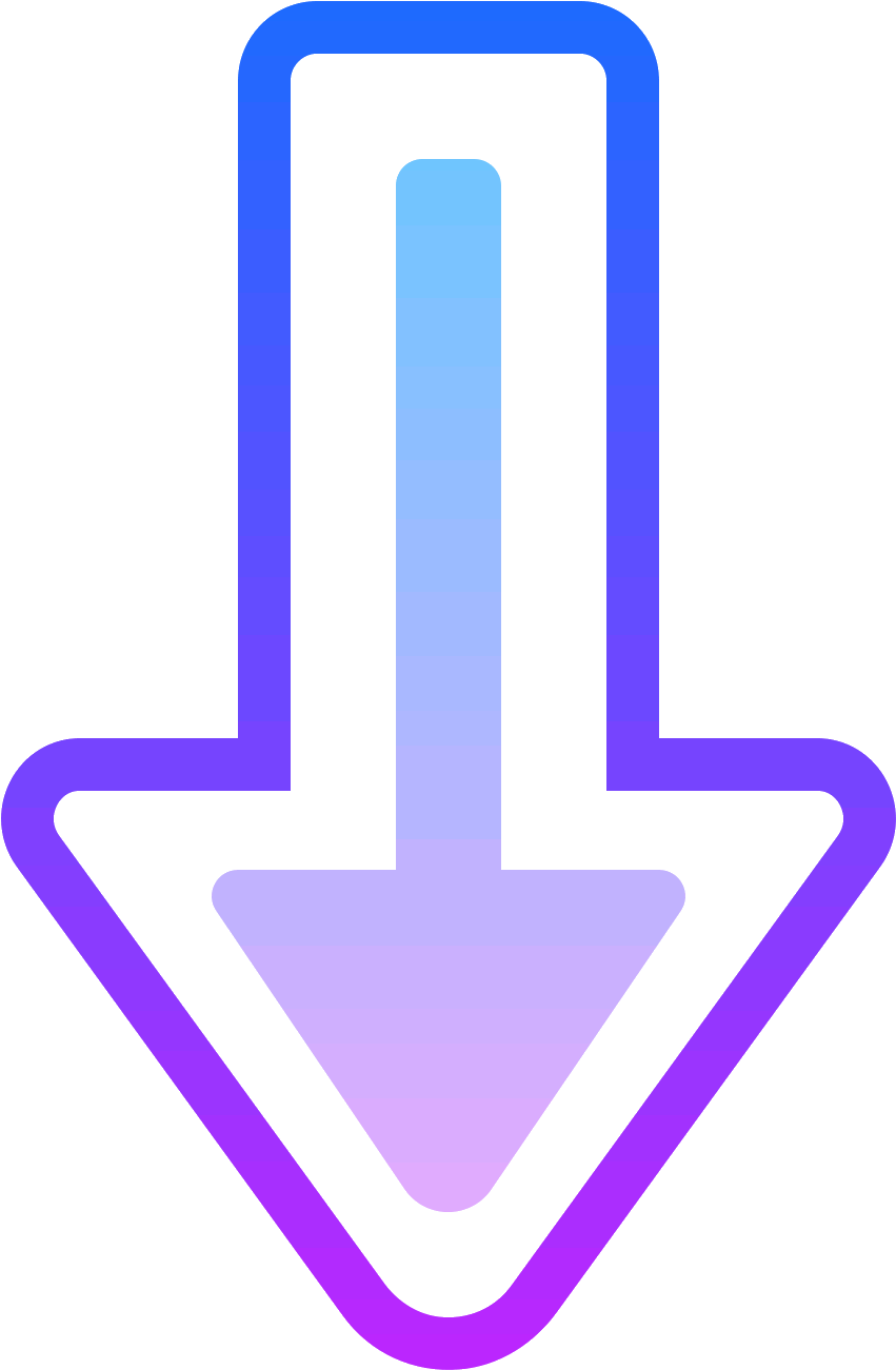 Arrow Pointing Down Png - Fleche Vers Le Bas Png (1600x1600), Png Download