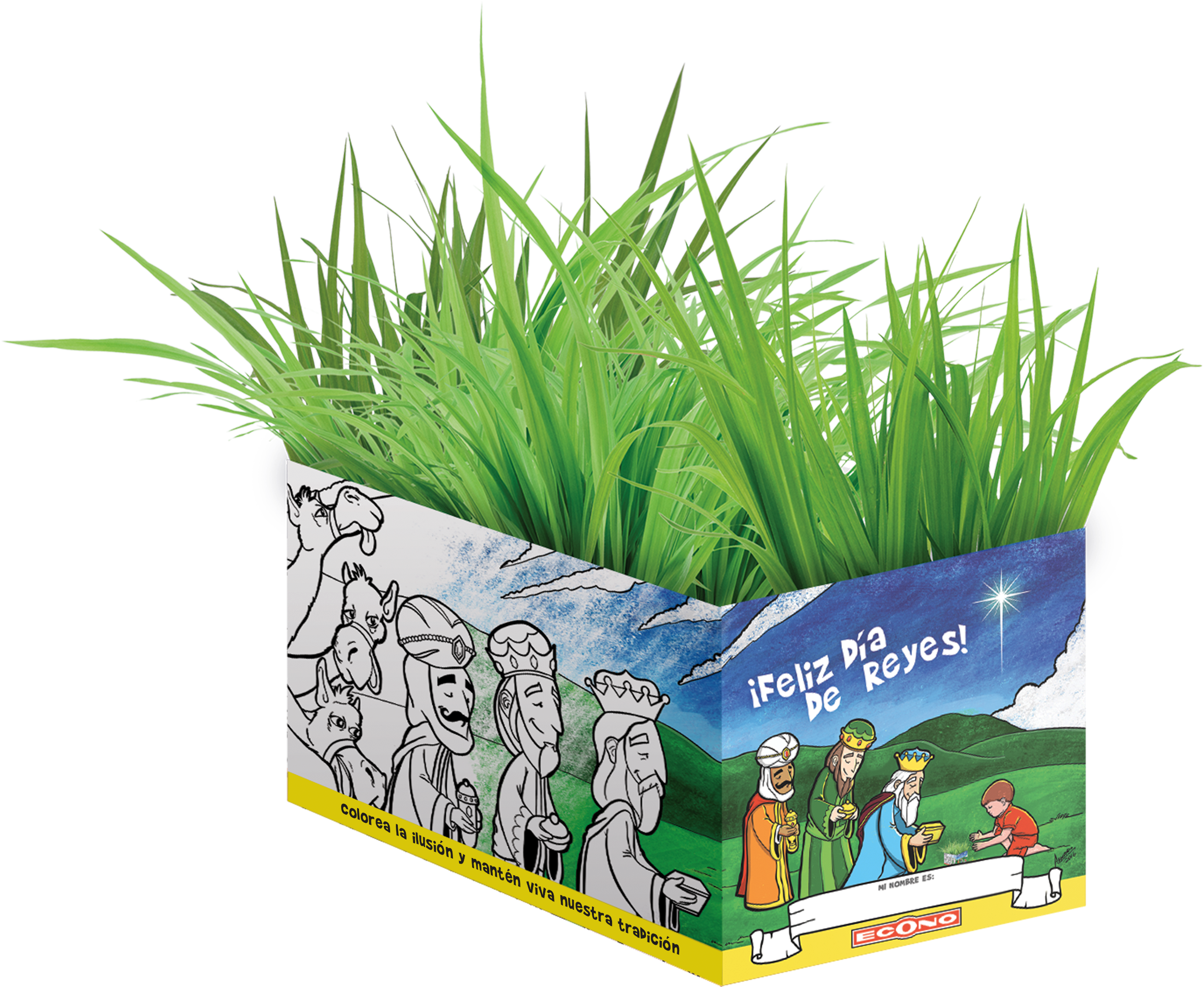 Consigue Tu Cajita Para Los Reyes Magos En Supermercados (2851x2436), Png Download