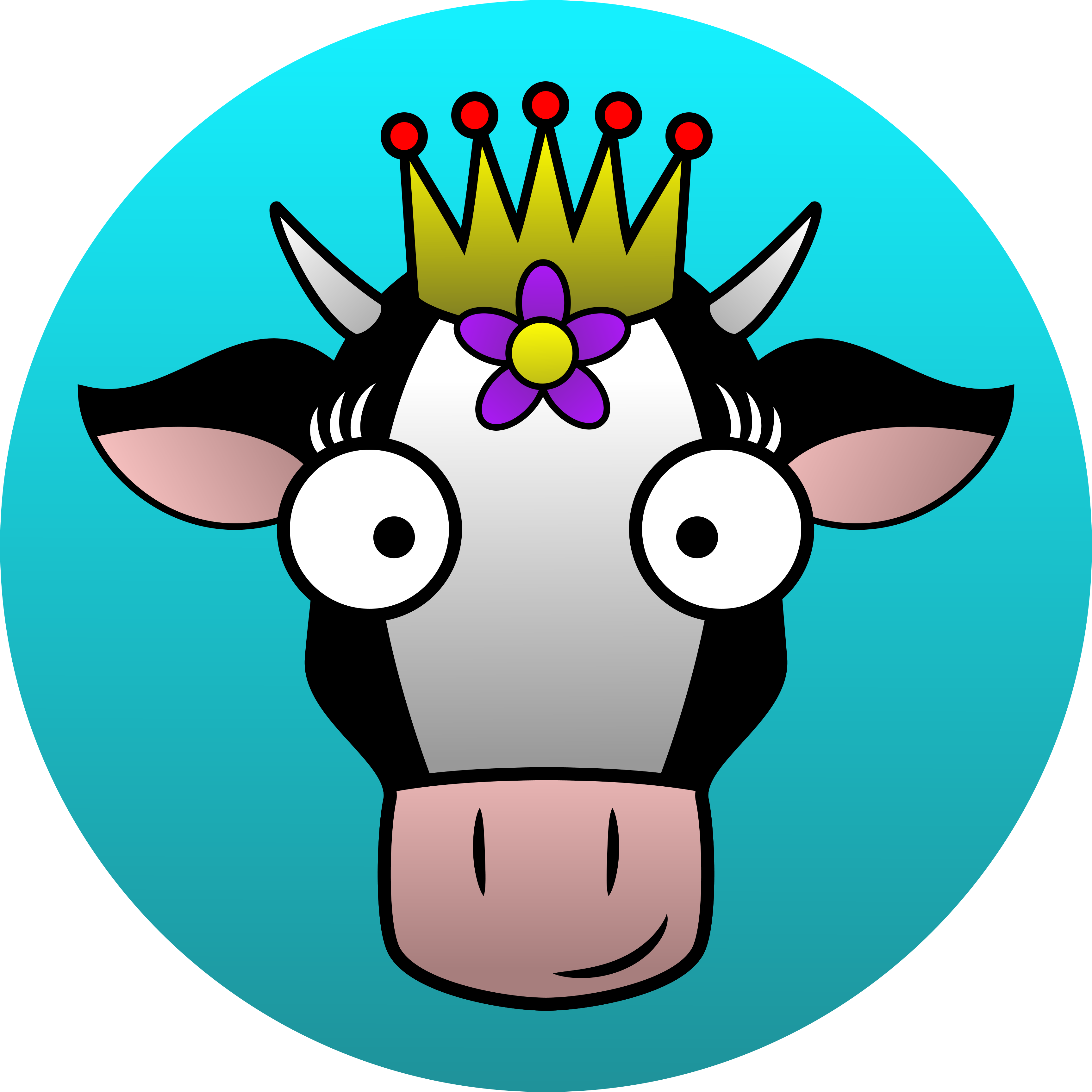 Cow Princess (3451x3451), Png Download