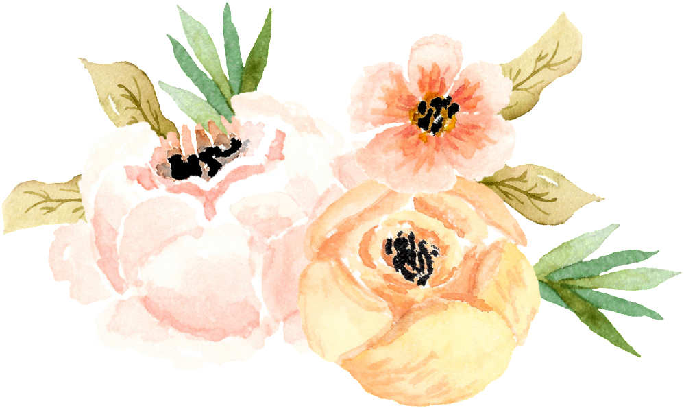 Elegant Watercolor Flower Cartoon Transparent - Watercolor Painting (1024x628), Png Download