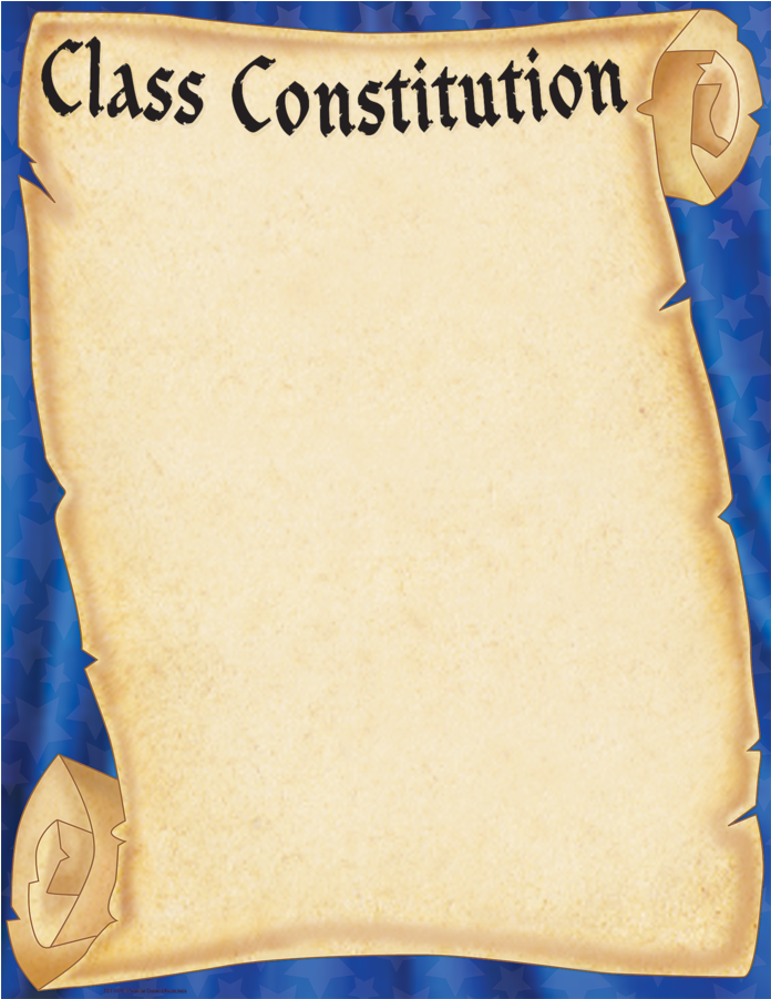 Blank Constitution Scroll - Ivory (900x900), Png Download