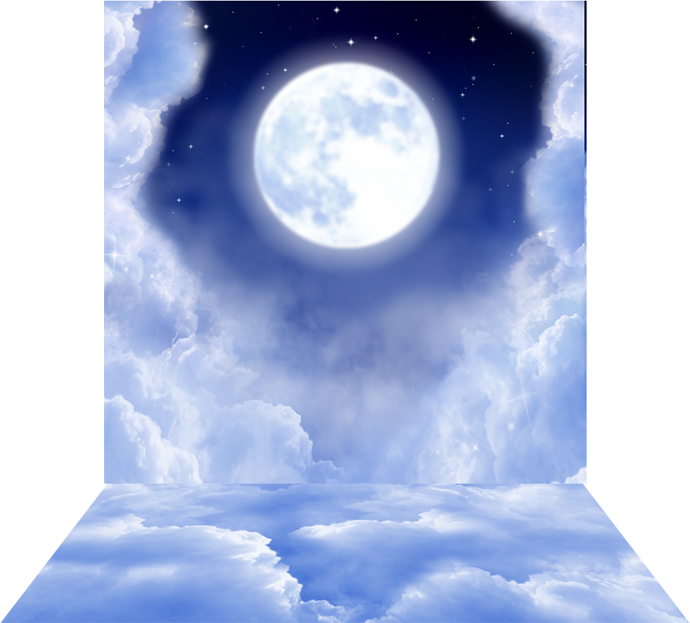 3 Dimensional View Of - Moonlight (1000x1000), Png Download