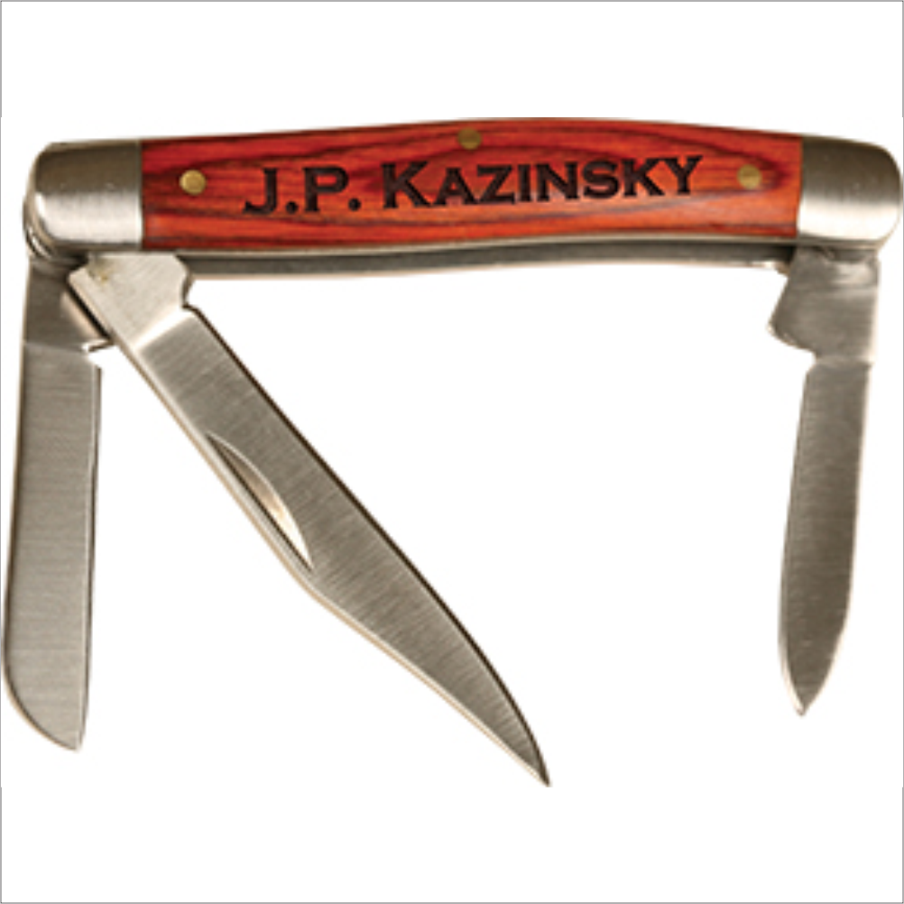 3 Blade Grandpa Pocket Knife - Antique Tool (1002x1002), Png Download