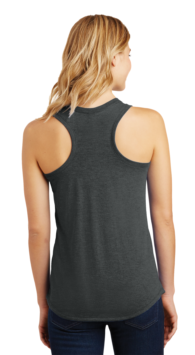 Triblend Racerback Tank Top (827x1500), Png Download