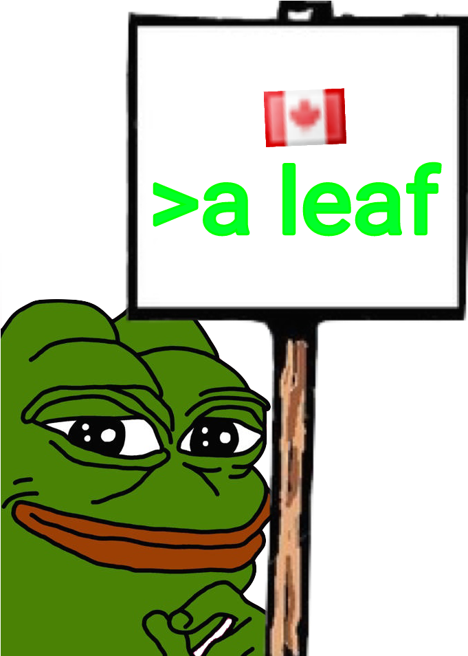 Leaf , - Smug Pepe Transparent Background (680x962), Png Download