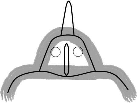 Ghost Face - Emblem (800x600), Png Download