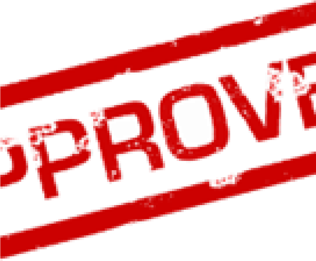 Approved Stamp (1024x1024), Png Download