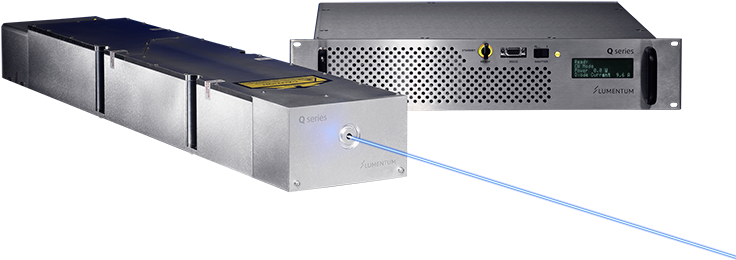 High Power Q Switched Diode Pumped Uv And Green Lasers - Electronics (760x428), Png Download