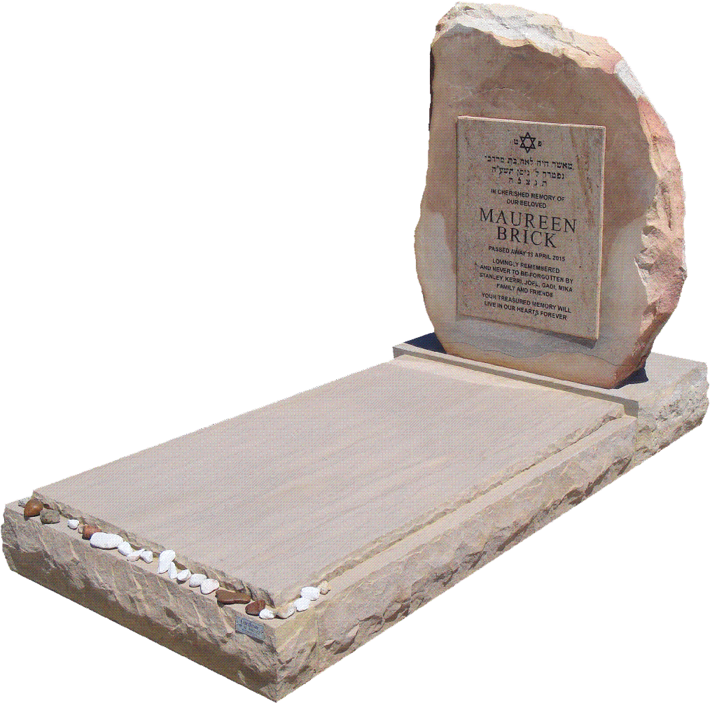 Sandstone Tombstone - Headstone (1920x1076), Png Download