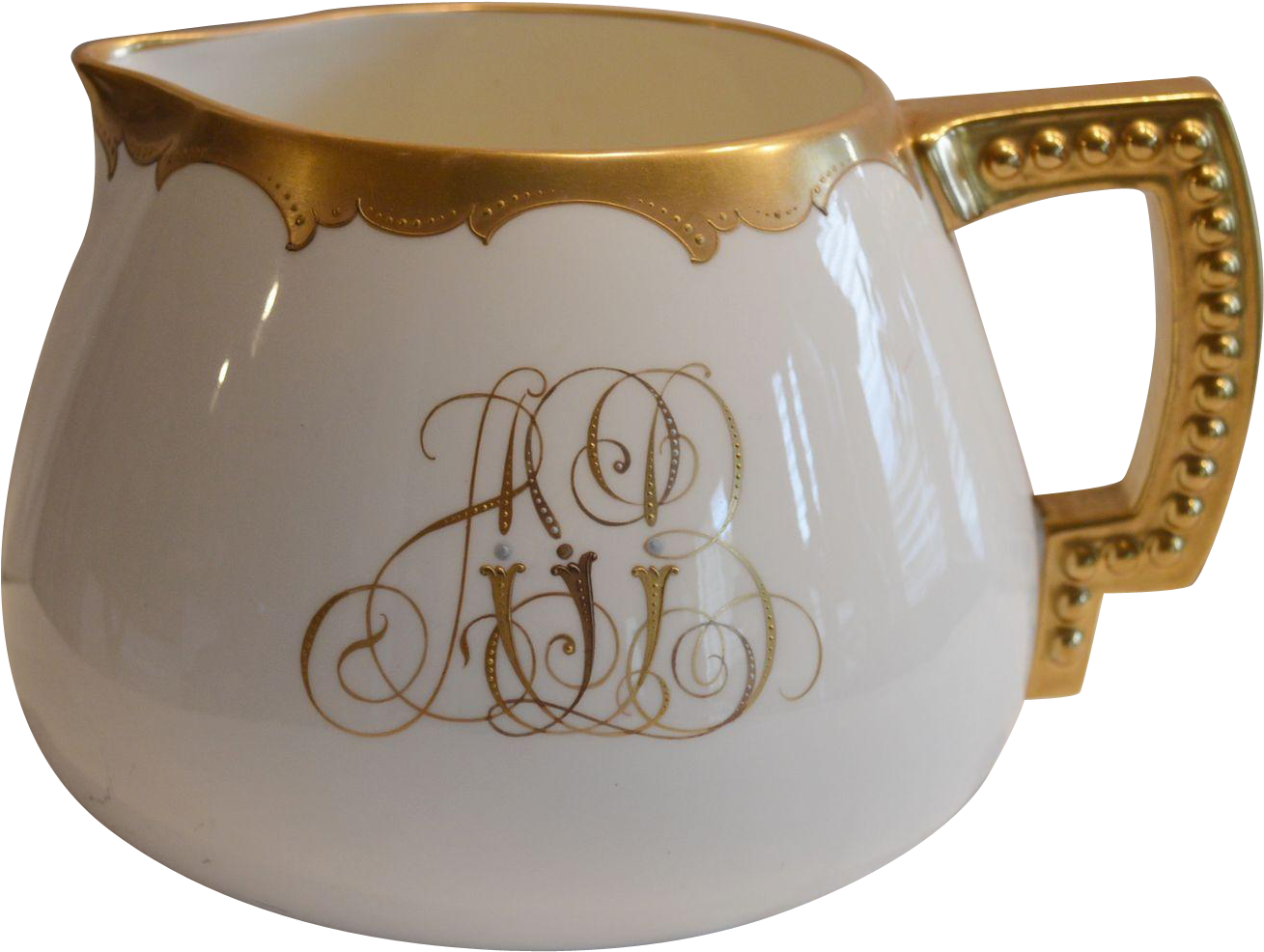 Beautiful Belleck Porcelain Lemonade / Cider Pitcher - Ceramic (1308x1308), Png Download