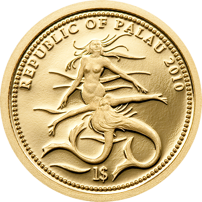 Scalloped Hammerhead Gold - Coin (658x658), Png Download