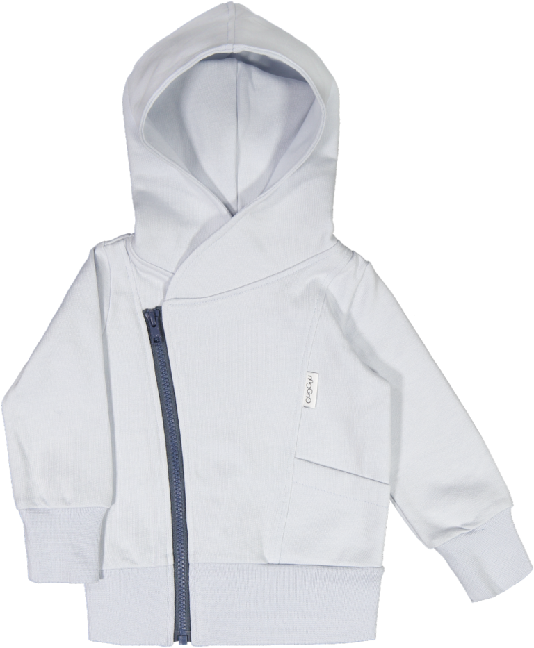 Hoodie, White Ice/dust Blue - Hoodie (1024x1024), Png Download