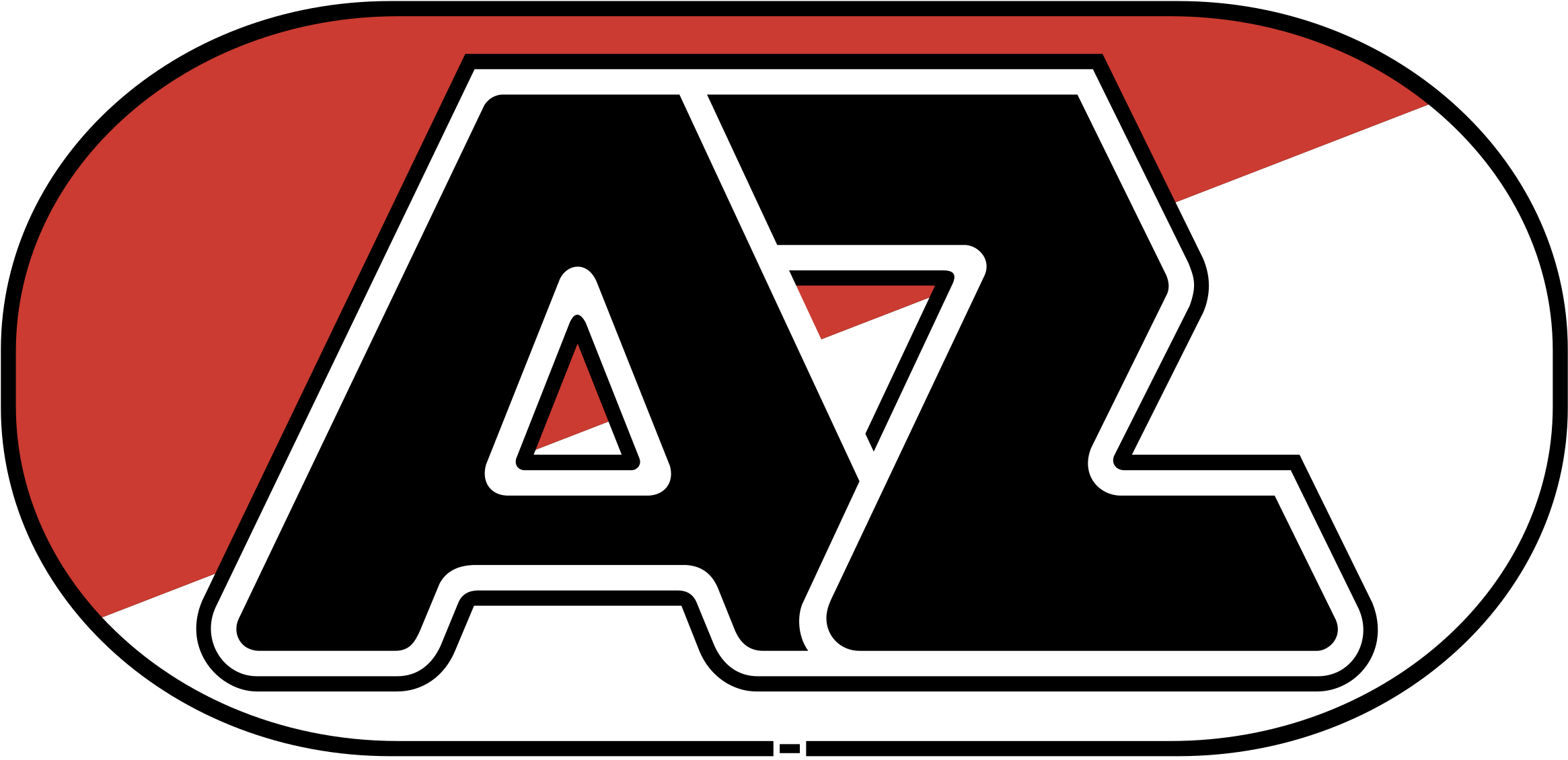 Az 7781 Logo Png Transparent - Az Alkmaar Logo (2400x2400), Png Download