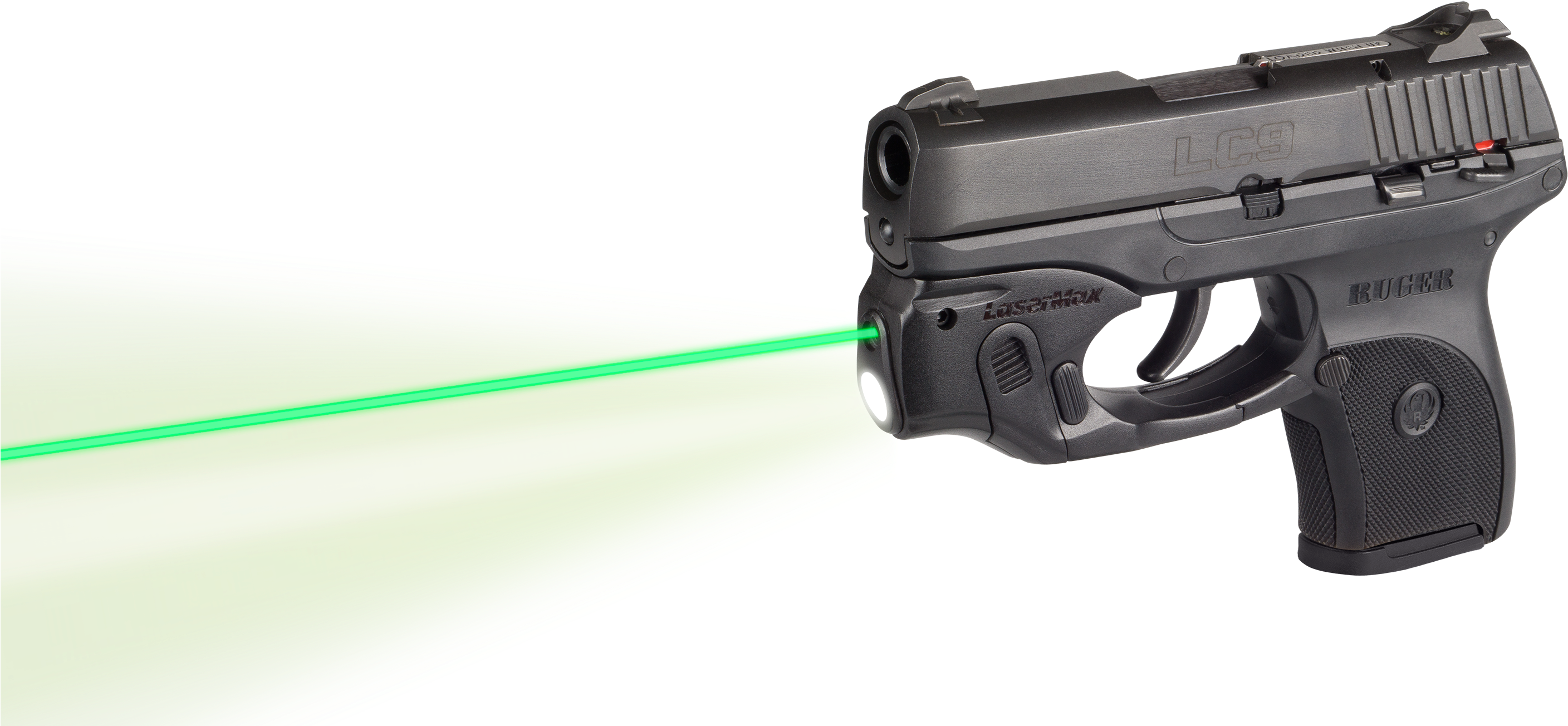 Lasermax Cflc9cg Centerfire Laser/light Combo Green - Lasermax (2844x1350), Png Download