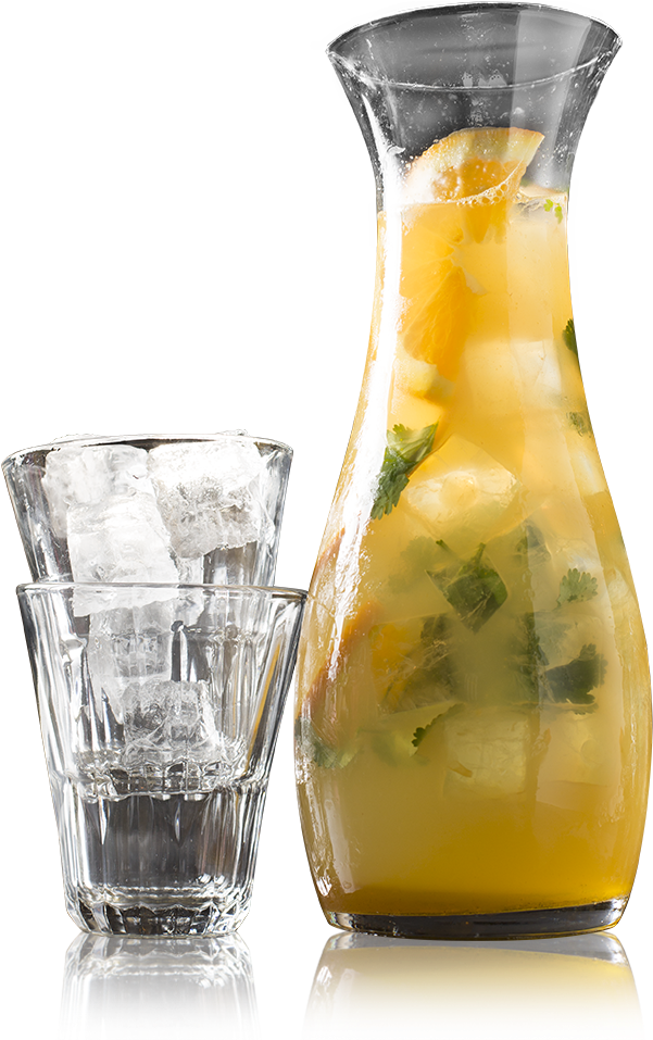 Passion Fruit Coriander Lemonade - Lemon Juice (600x1000), Png Download