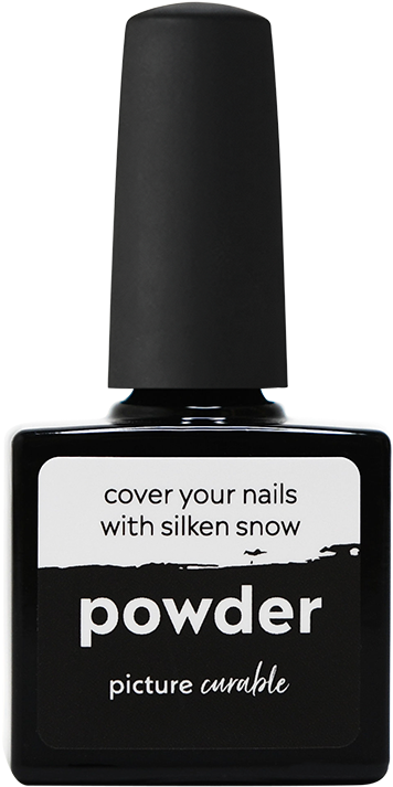 Powder Curable Lacquer - Nail Polish (1000x1000), Png Download