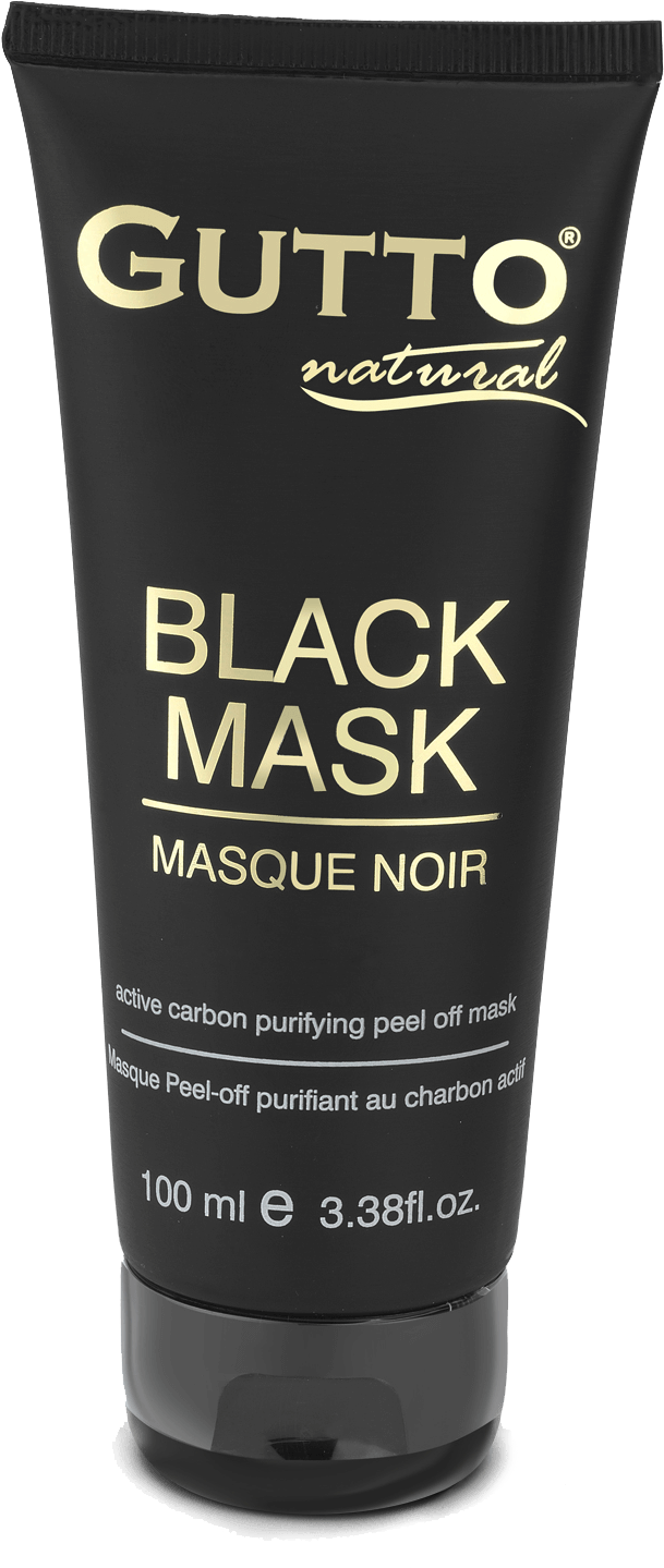 Gutto Black Mask Cleanser Peel-off Contains Ecocert - Shaving Cream (1500x1500), Png Download