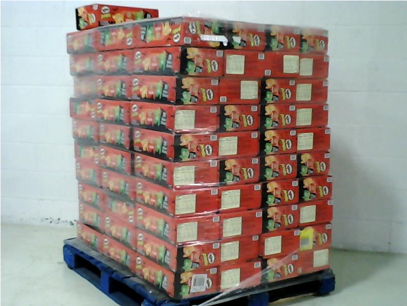Pallet 60 Pcs Pantry Brand New Retail Ready Pringles - Pallet Of Pringles (1000x1000), Png Download