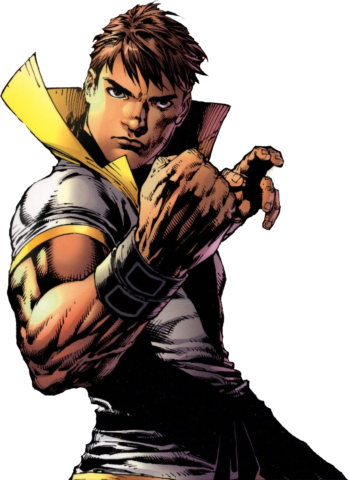 Karate Kid Render - Comic Book (1222x1683), Png Download