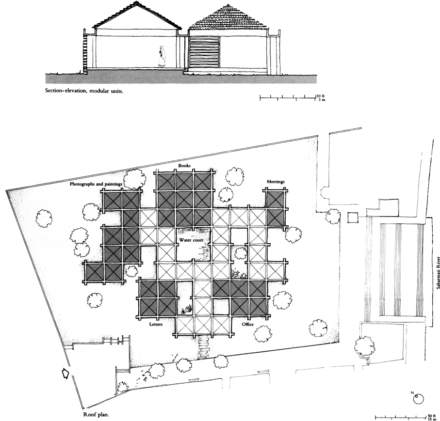This Document Is Embedded In - Charles Correa Gandhi Smarak Sangrahalaya (960x960), Png Download