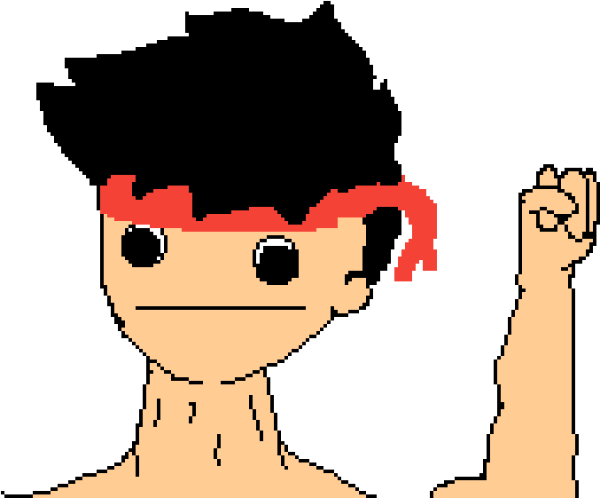 Karate Kid Is On Weeeed - Cartoon (677x561), Png Download