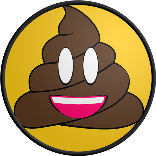 Emoji Popó - Smiley (800x800), Png Download