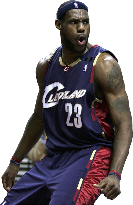 Lebron James 2 Photo Lebron1 - Basketball Player (455x699), Png Download