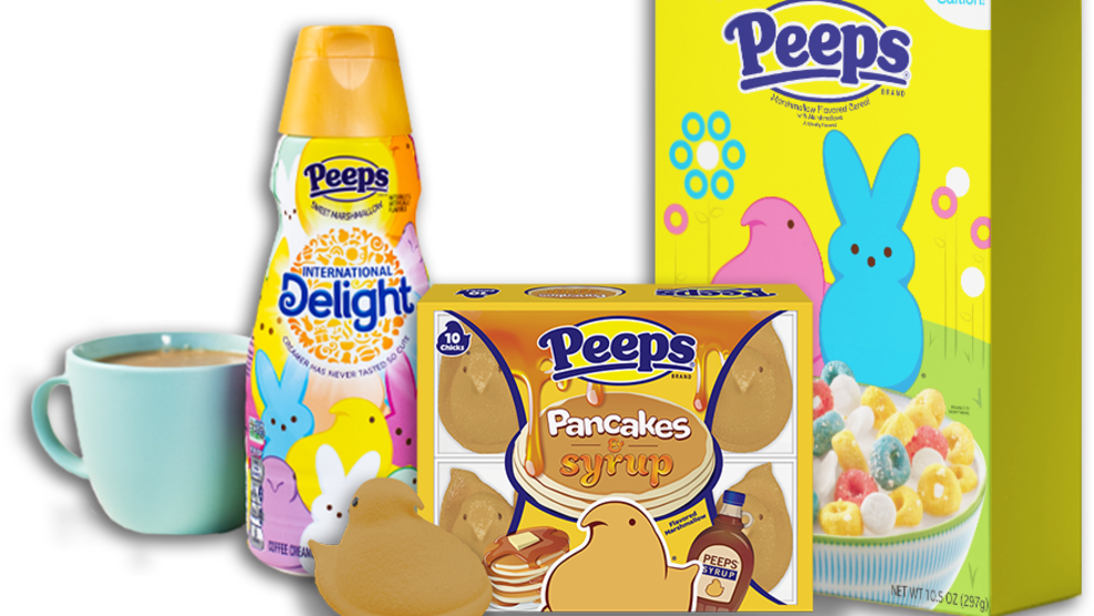 Peeps Announces New Line Of Flavors, Snacks - Peeps (986x555), Png Download