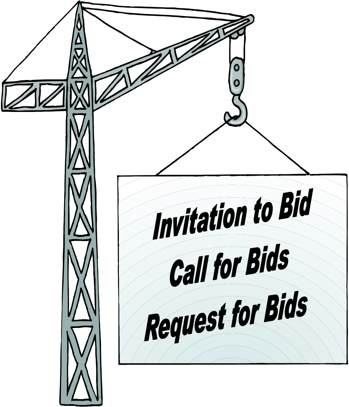 Invitation To Bid - New Construction Subcontractor Bid Request (1148x1338), Png Download