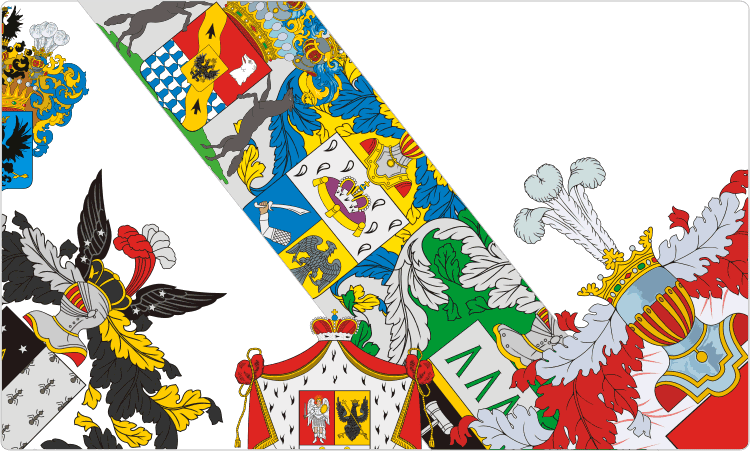Russian Family Coats Of Arms And Crests - Illustration (750x451), Png Download