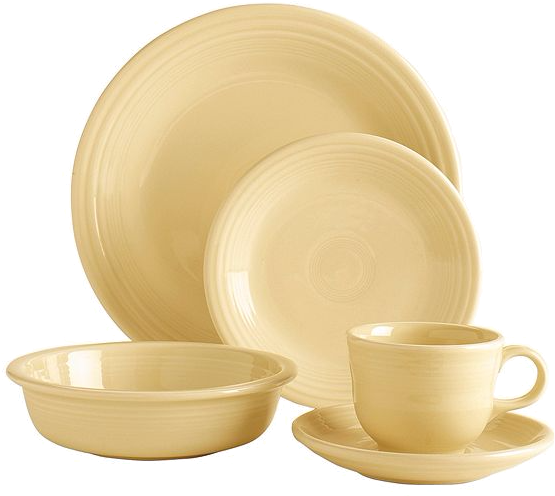 Ivory 5 Piece Place Setting - Bowl (606x576), Png Download