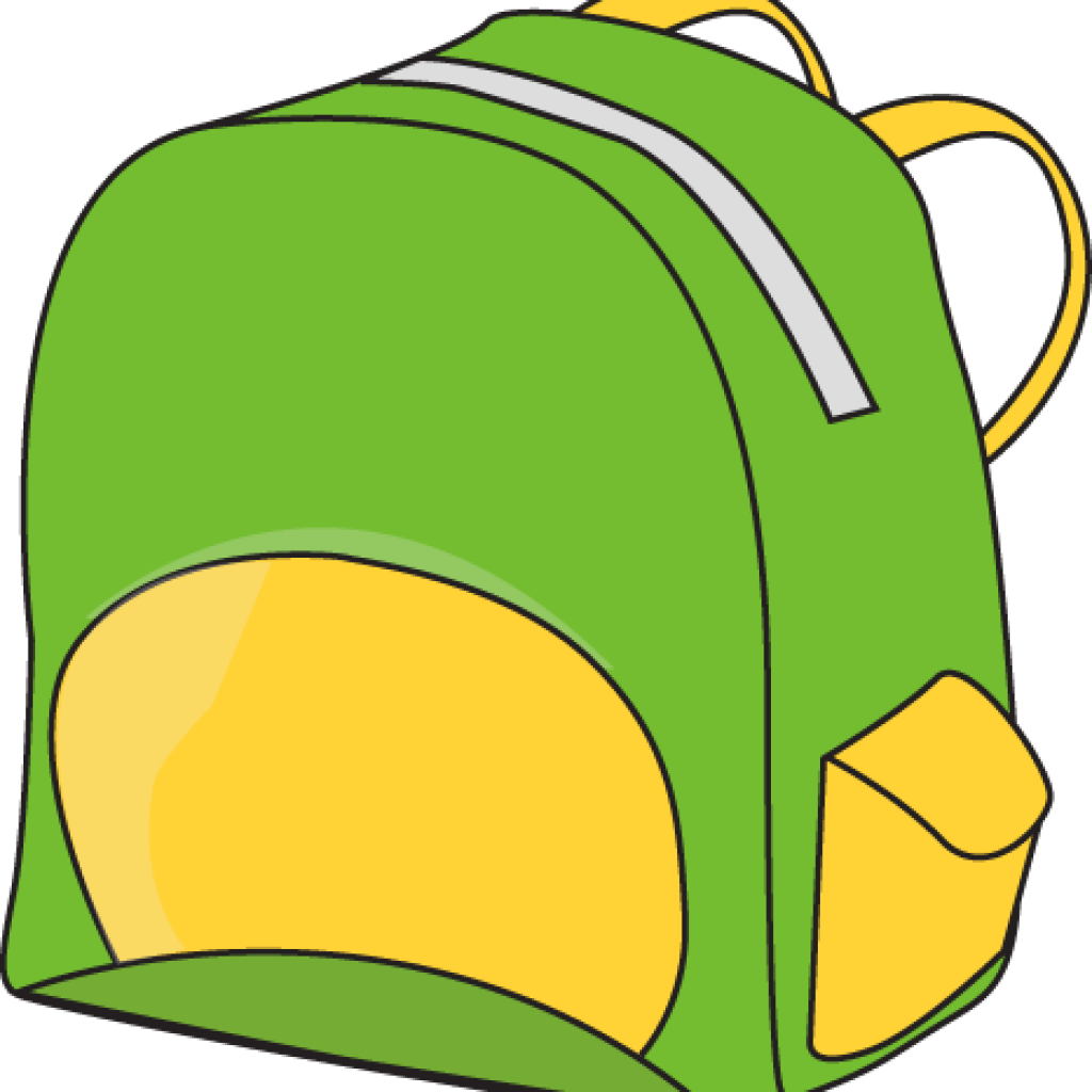 Backpack Clipart School Backpack Clipart Clipart Panda - Clip Art (1024x1024), Png Download
