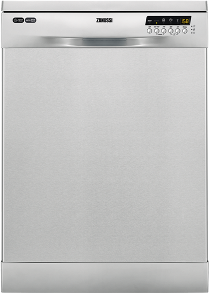 Picture Of Zanussi Zdf26020xa Dishwasher Freestanding - Zanussi Lave Vaisselle (600x600), Png Download