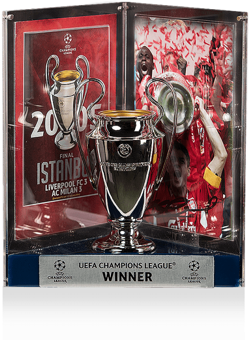 Steven Gerrard Official Uefa Champions League Signed - Uefa Champions League (700x700), Png Download
