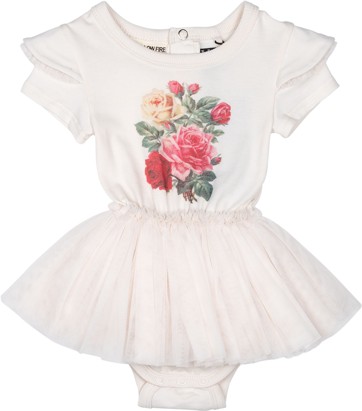 Ss Wild Flowers Circus Dress By Ryb - Victorian Roses (1000x1000), Png Download