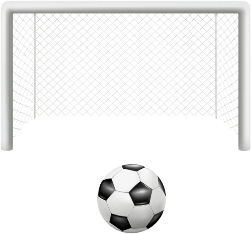 Download Football Gate And Ball Png Images Background - Football Gate Png (850x790), Png Download