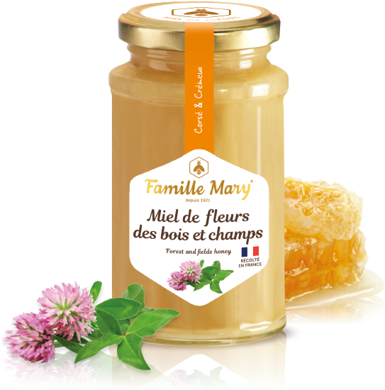 Miel De Fleurs Des Bois Et Champs De France - Miel De Thym (700x700), Png Download