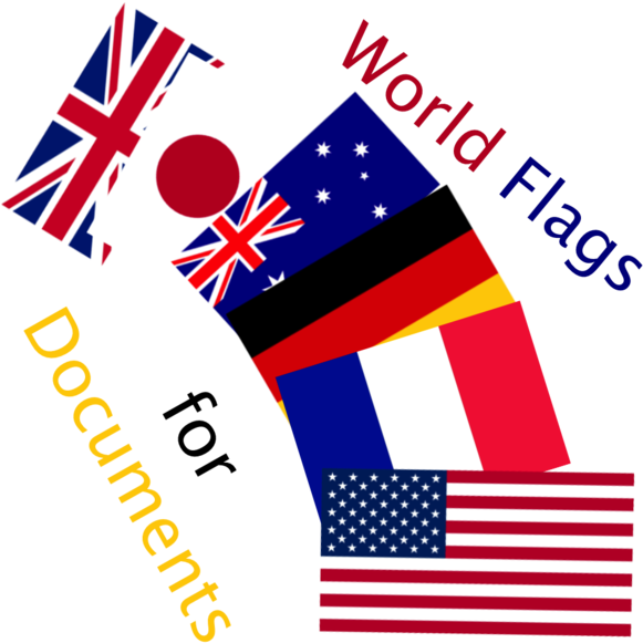 World Flags For Documents 4 - Usa Flag (630x630), Png Download
