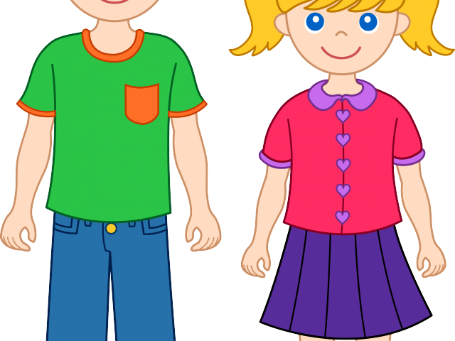 Fight Clipart Brother - Brother And Sister Png (640x480), Png Download