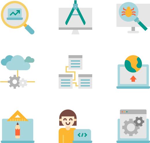 Software Development (600x564), Png Download