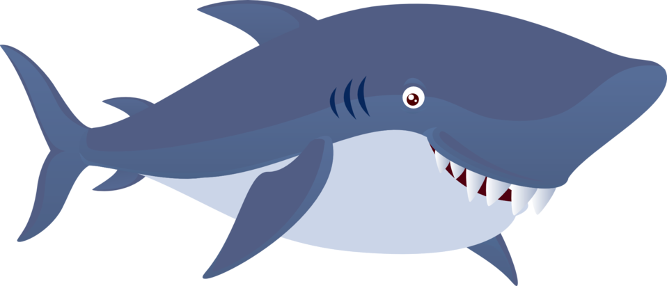 Public Domain Clip Art Image Animal Id - Free Clip Art Shark (958x411), Png Download