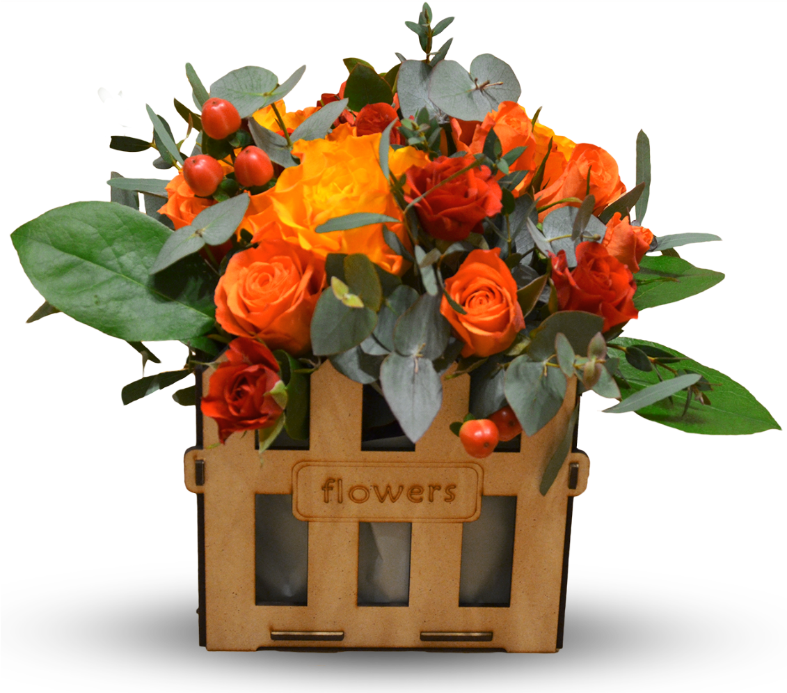 Flower Garden Flower Shop Studio Flores - Bouquet (1500x1430), Png Download
