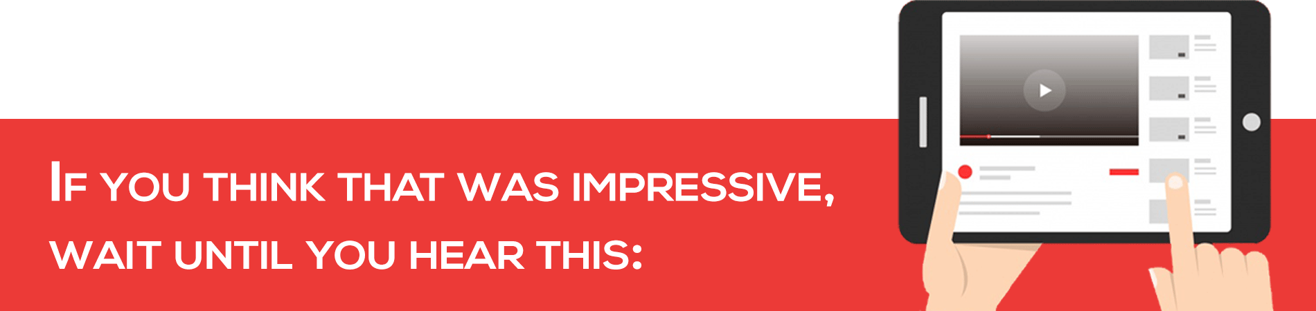 Well, Gear Up Then, It's Time To Hit The Play Button - Orange (1900x450), Png Download